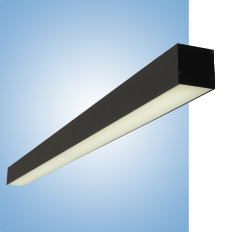 Светильник профильный L50 серия vs-ds-L50 накладной с протоколом управления Dali